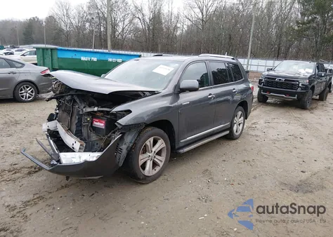 2012 Toyota Highlander Limited V6 z USA, uszkodzony, nr VIN 5TDYK3EH8CS082364